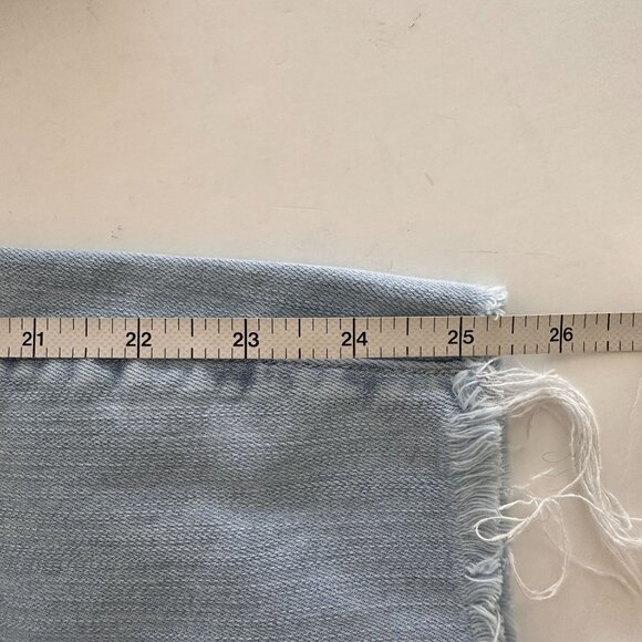 PAIGE women's Hoxton Crop Skinny Leg Light denim Jeans Size 27 - Picture 9 of 11